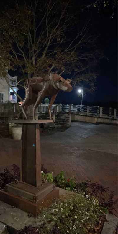 Týmová fotka z lovu na hledání pokladů ve Wilmingtonu
